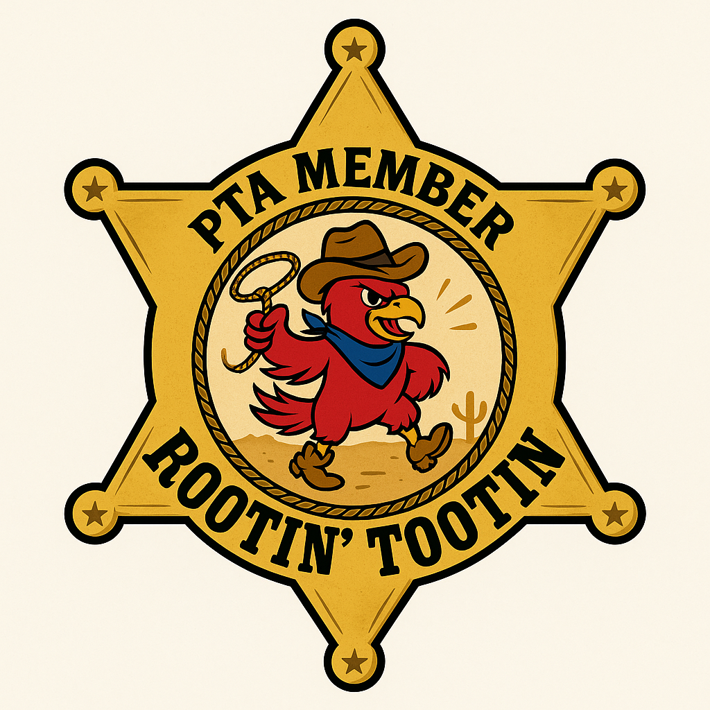 Tier 3: Rootin Tootin-PTA Membership, Grade Level Shirt & Birthday Marquee